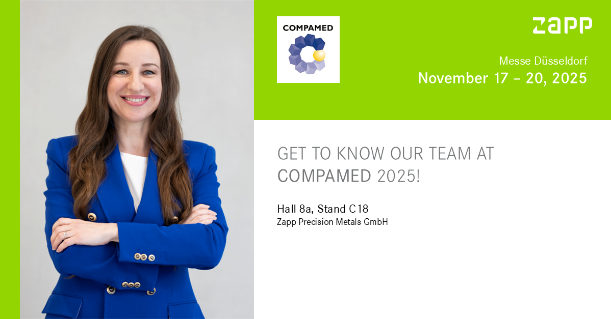 Besuchen Sie unser Team auf der Compamed 2025!